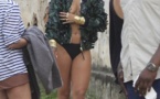 Rihanna en shooting sur les plages brésiliennes. en tenue légère. Regardez