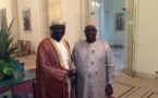 Abdoulaye Mountaha  Niass et son ami le Président Macky Sall