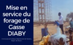 Mise en service du forage de Gasse Diaby, dans la Commune de Oudalaye
