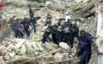 L'effondrement d'un immeuble de six étages fait un mort à Keur Serigne bi