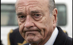 L’ancien président français Jacques Chirac hospitalisé à Neuilly