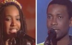 Viviane Chidid en 1994 avec Youssou Ndour, chantant "Seven seconds" en live