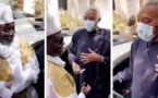 Rencontre entre Serigne Abdou Karim et Serigne Habib Sy : Admirez la complicité entre les deux marabouts !