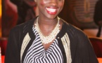 Aïda Ndao affiche un sourire des plus épanouis lors de la finale de Miss Africité 2014.