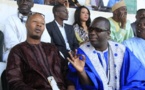 Paco Jackson en compagnie de Salam diallo au stade