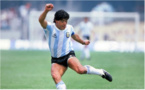 Enchères : Un maillot de Diego Maradona vendu à plus de 5 milliards  de FCfa