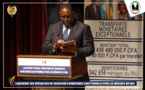 Photos/ Rnu: Le Président de la République, Macky Sall, lors du lancement des opérations de transferts monétaires exceptionnels