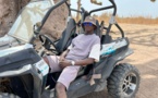 Jaaw Ketchup se la coule douce dans sa suite à l'hôtel 5 étoiles Palm Beach après son séjour au Qatar