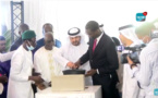 Hôpital Idrissa Pouye : Pose de la 1ère pierre Pôle Mère-Enfant "Sheikha Fatima Bint Mubarak"