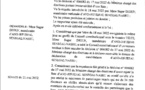 Décision n°5 : Le Conseil Constitutionnel rejette la requête de AND-JEF/JEFAL SENEGAL/NASRU