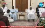 Revivez la venue de Macky Sall à Tivaouane, pour présenter ses condoléances