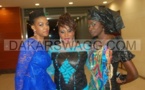 Le trio du Groupe Dmedia : Ya Awa, Anna et Bineta Mané