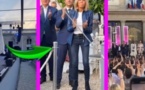 Youssou Ndour fait danser Brigitte et Emmanuel Macron à l’Élysée