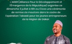 L'ADER, avec Aliou Dembourou Sow, va offrir des moutons de Tabaski aux jeunes entrepreneurs de Dakar