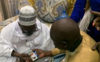 Serigne Mountakha Mbacké Bachir a reçu le président Abdoulaye Mamadou Guissé le leader du parti politique Fulla ak Fayda ex membre de Yewwi Askan wi