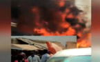 Incendie au marché central de Thiès !