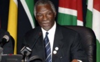 L’Afrique perd 50 milliards de dollars par an, selon Thabo Mbeki