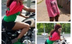 La jet-setteuse Hélène Sagna dans ses delires