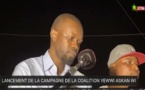 En campagne pour les Législatives 2022 : Ousmane Sonko et YAW observent un moment de silence pour François Mancabou
