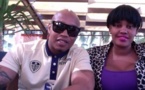 Aïda Angélique, la patronne de Dash présente sa marque à Akon et à El Hadji Diouf 