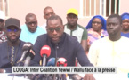 Louga : L'Inter-coalition Yewwi-Wallu démolit Macky Sall et annonce le retour de Karim Wade