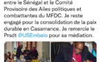 Sénégal / Ailes politiques et combattantes du MFDC: Accord de paix et dépôt des armes ce 4 Août à Bissau