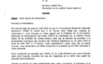 Législatives / Saisine en réclamation: La CENA répond au mandataire de YAW (Document)