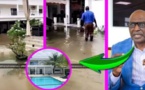 Almadies : La villa du milliardaire Babacar Ngom Sedima inondée, sa piscine et ses voitures(Vidéo)