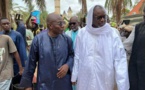 Photos : Serigne Mourtada Mom Serigne Fallou Mbacké rend visite à Serigne Saliou Ndigueul Thioune lors des activités du « Sêk » à Matlaboul Fawzayni