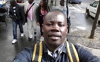 Le selfie de Baba Diaw avec l'équipe de la Sen Tv à Paris 