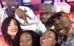 Le selfie de Canabasse avec l'équipe de Yewuleen 