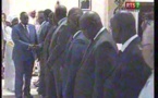 Arrivée du Président Macky Sall au Conseil des ministres à Thiès