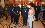 La DGPN  Anna Sémou  Faye dans le hall de la Minusma à Bamako