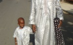 Malick Noël Seck et son fils