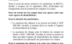 Changement dans le secteur bancaire : La BICIS plafonne les retraits hors domiciliation des clients…