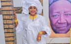 Magal 2022: L'actrice Adja à Touba (Photos)