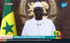 En direct - Le Président Macky Sall s'adresse à la Nation