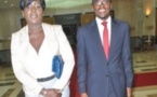 Abdou Mbow, son épouse et la campagne