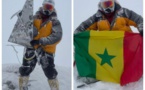 L'alpiniste Zakaria Lamrani hisse le drapeau du Sénégal à 5642m, sur le Mont Elbrouz (Russie)