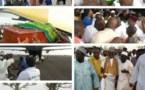 Les images de l'arrivée du corps de Barham Diop