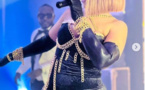 22e anniversaire du Djolof Band: Admirez la magnifique robe de Viviane Chidid (Photos)