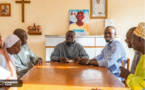 «Nemmeeku Tour»: Ousmane Sonko reçu à la paroisse Notre-Dame de la Delivrance de Popenguine