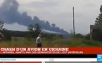 Vidéo: Les premières images de l’avion Malaysia Airlines qui s’est écrasé en Ukraine.