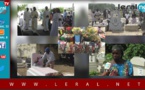 Toussaint à Saint Lazare: Les proches communient avec "leurs" défunts, la rareté des fleurs soulignée