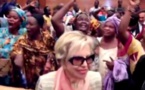 Procès de Karim, Viviane Wade jubile avec les militants: "Karim Président"