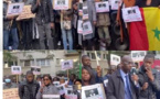 Manifestation de soutien :  des Sénégalais de France mobilisés devant Mediapart pour exiger la libération du journaliste Pape Alé Niang