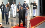 Le Président gabonais Ali Bongo Odimba et son épouse à la Maison Blanche