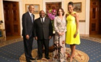 Maison Blanche: Ali Bongo Ondimba et son épouse reçus par le couple Obama