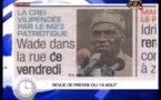 Revue de presse du jeudi 14 août 2014 - Sen-Tv