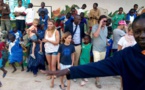 Kalidou Fadiga et ses amis en visite à l'Empire des enfants